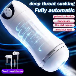 Masturbators Mannelijke Masturbeert Automatisch Zuigen Echte Vaginale Vibrator Masturbatie Cup Kat Pocket Sex Machine 230719