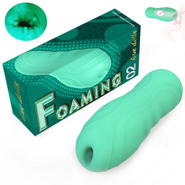 Masturbateurs Mâle Sex Toys Masturbateur Pour Hommes Fellation Bâton Doux Masturbation Coupe Petits Oeufs Gland masturbation oeufs Vagin 230223