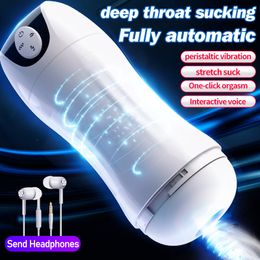 Masturbatoren Masturbatoren Für Männer Automatisches Saugen Echte Vagina Vibrator Männliche Masturbation Tasse Pussy Tasche Sex Maschine Spielzeug Für Erwachsene 18 230719