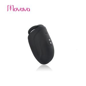 Masturbators MOVAVA Penis Vibrator voor Mannen Masturbator Cup Penis Vertraging Trainer Sex Machine Eikel Stimulator Mannelijke Masturbatie Vibrator Seksspeeltje 230801