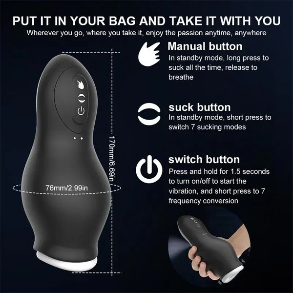 Masturbators Muschie Woman Ass Am Vibrator F para mujeres Vagima Automatic Man Masturbator Blowjob Silicone Toy for Men Sucks Onna Sexsual 231213