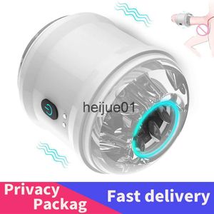 Masturbators Sex Machines Toys voor mannen Erotische masturbator Cup Automatische rotatie Seksmachines mannelijke poesje Pocket Volwassen mannelijke masturbatie Cup X0926