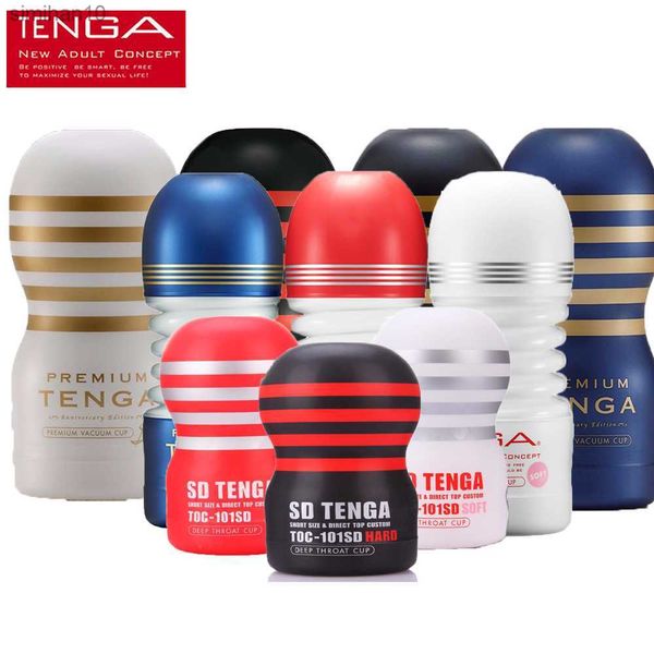 Masturbateurs TENGA Male Masturbator Cup Sexy Pocket Operation Pressure Controller Vacuum Sucking Masturbation Doux Silicone Sex Toy pour Adulte L230518