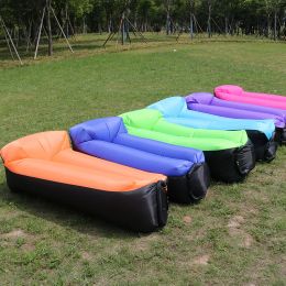 Colchoneta inflable para sofá de 230x70cm, cojín para acampar, tienda de campaña, cama, saco de dormir, colchón de aire para playa, tumbona plegable, silla para jardín y exteriores