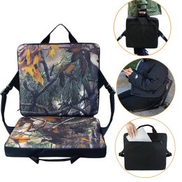 Tapis de siège de chasse de Camouflage, coussin de Support arrière, chaise de plage, pique-nique, Camping, siège de chasse Portable, chaise pliable