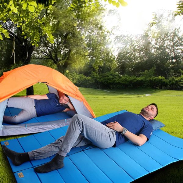 Tapis pliant de camping tapis de camping extérieur coussin de sommeil ultra-léger portable plitable de plage de plage de randonnée