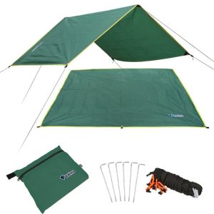 Tapis de Camping multifonctionnel, bâche de tente, tapis de sol pour 46 personnes, Camping en plein air, randonnée, pique-nique, imperméable, bleu, noir, vert