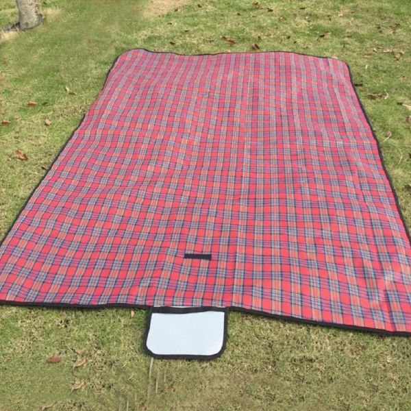 Tapis de plage de pique-nique Portable, couverture de poche imperméable, pliable, léger, tapis de Camping, tapis de plage de sable en plein air