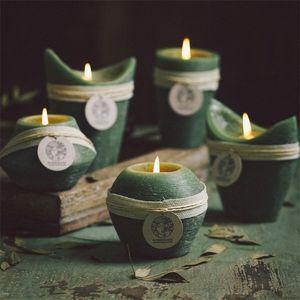 Matcha Scente Candle Decoration 30 heures