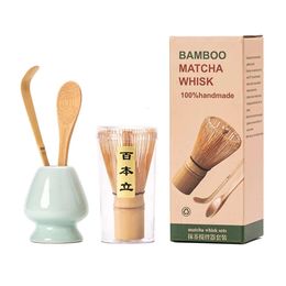Matcha Whisks Wisk Bamboo Tea Natural Tools Professional Remunring Brush Brosse Cérémonie Brôles d'outils S ES