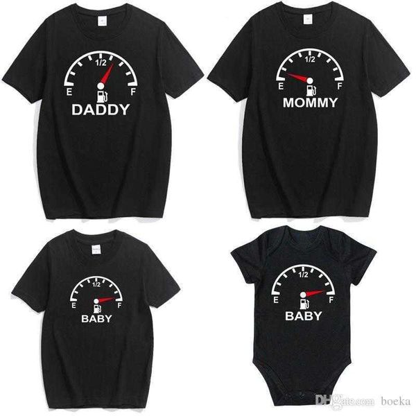 T-shirt assorti pour papa et fils