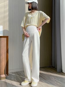 MATERNITY Bottoms Pantalage de grossesse Pantalon Vêtements pour femmes enceintes Ropa Prema Embarazadas Summer 230728