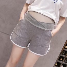 Moederschap Bottoms Shorts Zomer Zwangerschap Kleding Katoen Linnen Wide Beenbroek Vrouwen Zwangere Buitenkleding Korte Moeder Broeken Casual