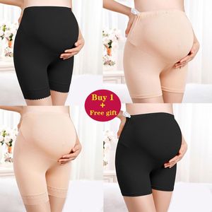 Ropa interior de maternidad, mallas, pantalones cortos de seguridad para Mujer, Ropa de embarazo con cintura ajustable suave, Ropa de Mujer Embarazada Premama