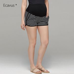 Zwangerschapsbodems vrouwen shorts broek vrijetijdscomfort sport zwangerschap casual elastisch taille reksel met zakken