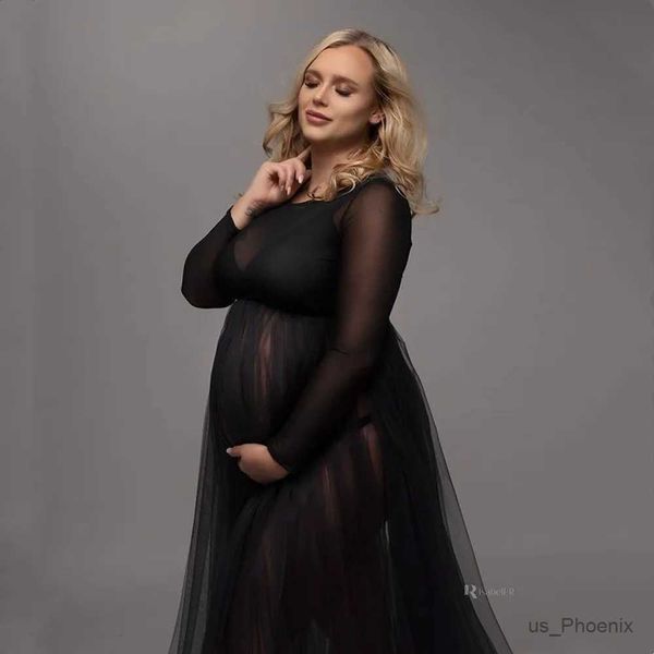 Robes de maternité Robe en tulle enceinte