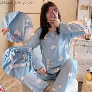 Moederschap Jurken Zwangere vrouwen lange slaap zwangere vrouwen pyjama winter pyjama verpleging kleding Z230728