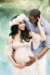Robes de maternité enceinte de photographie pour femmes enceinte