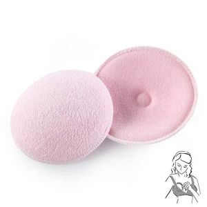Maternity Intimate 2/4 piezas de almohadillas de mejora de senos Algodón Anti Anti Anti -Overflow Pads de sujetador reutilizable Tazas 3D 3D para bebés Freeding Bra.