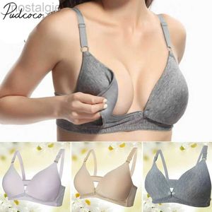 Maternité intime 2024 Grossesse Vêtements de maternité enceintes enceintes BRA Sous-vêtements maternité allaitement infirmière alimentant le soutien-gorge D240426