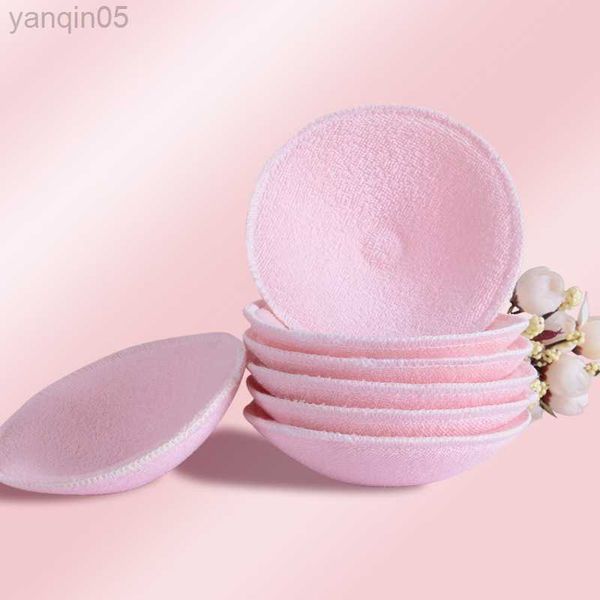 Maternity Intimates 6 piezas de almohadillas de mama de algodón Anti-superflujo Suxa de amamantos de sujetador de sujetador reutilizable 3D Copa 3D Alimentamiento de bebés Insertos lavables suministros HKD230814