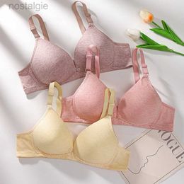 La maternité intime le soutien-gorge de soins infirmiers désossais sur le soutien-gorge de maternité des vêtements de maternité coton pur empêchez les femmes allaitements allaités sous-vêtements D240426