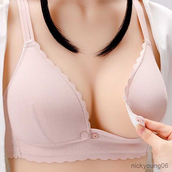 Maternidad Intimates Sujetadores de lactancia Sujetador para alimentación Ropa interior Ropa Mujeres embarazadas Soutien Gorge