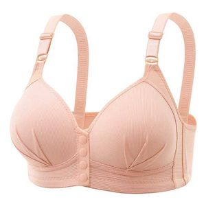 La maternité intime le bouton avant soutien-gorge sexy pour les femmes enceintes avec des bretelles larges pour un soutien à l'allaitement confortable et facile sous-vêtements2405