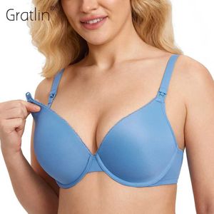 Zwangerschap Intimates Gratlin dames volledige beker licht bekleed dompel onderbladen zorg bra breakfeeding ondersteuning 32-40 b-e d240517