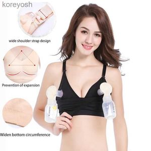 Maternity Intimates Hand Free Pumping Nursing Bra Breastfeeding Maternity Bras Women For Breast Special Underwear Pregnancy Clothes Can Wear All DayL231017