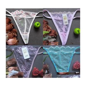 Zwangerschap Intimates Lace transparante vrouwen ondergoed onder Lady Charm Sexy T terug Europa en Amerika 1 2BM J2 Drop Delivery Baby Kid Dhwoe