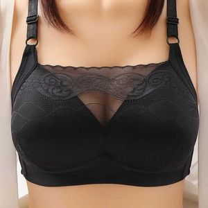 La maternité intime le soutien-gorge de modèle de buste complet de grande taille pour les femmes avec trois rangées de boutons à l'arrière sans anneau en acier D240527