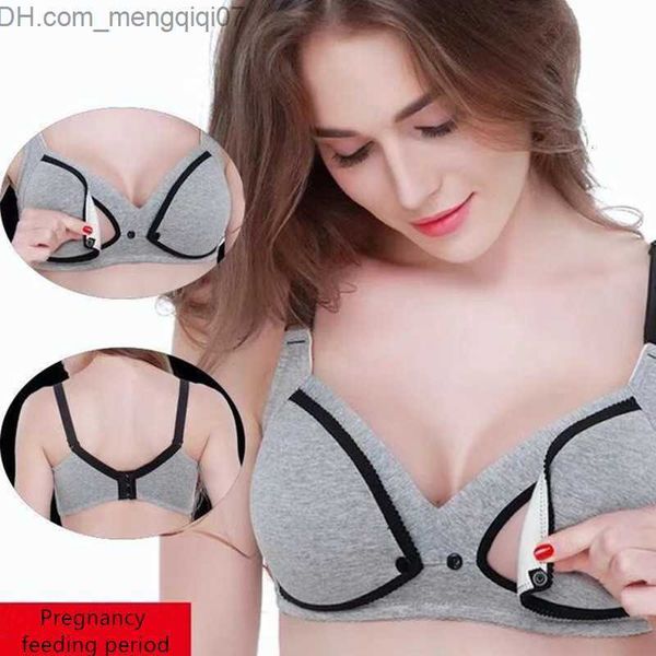 Maternidad Íntimos Maternidad Íntimos Sujetador de enfermería botón frontal apertura dormir reunir deportes maternidad ropa interior de mujer 230426 Z230801