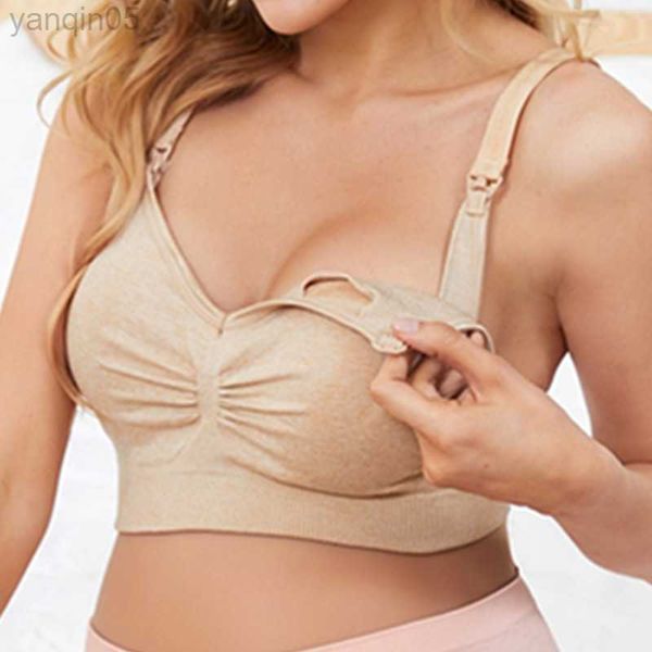 La maternité intime le soutien-gorge infirmière de maternité femme enceinte de lingerie salon pour les soutiens-gorge allaités sous-vêtements Soutien gorge gorge plus hkd230812