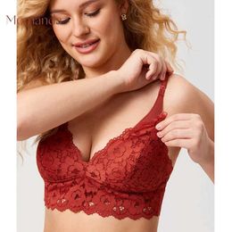 La maternité intime plus de couvertures en dentelle Big Brem Bra Ligne d'alimentation de la ligne de coussin léger D-F D240517