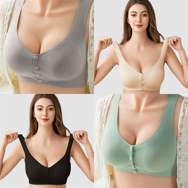 Maternité Intimates No Trace Soutien-Gorge D'allaitement Pour Les Femmes Enceintes Sous-Vêtements Soutien-Gorge D'allaitement Avant Bouton Mince Soutien Gorge Lactancia Femme 20220924 E3