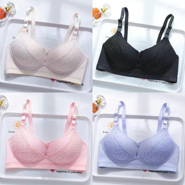 Maternité Intimates Soutien-Gorge d'allaitement Soutien-Gorge d'allaitement respirant pour femmes enceintes Soutien-Gorge Plus grande taille Alimentation facile Soutien Gorge Allaitement 20221005 E3