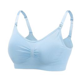 Maternité Intimates Soutien-Gorge d'allaitement Grande Taille sans Trace à pré-ouverture pour Femmes Enceintes Ajusteur d'allaitement Soutien-Gorge d'allaitement Mince Post-Partum Bra Dr Otbtm