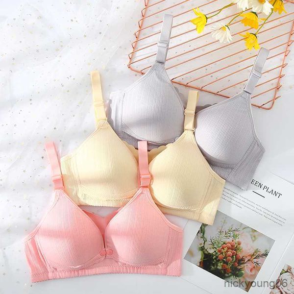 Lingerie de maternité femmes enceintes sous-vêtements soutien-gorge d'allaitement sans anneau en acier vêtements post-partum