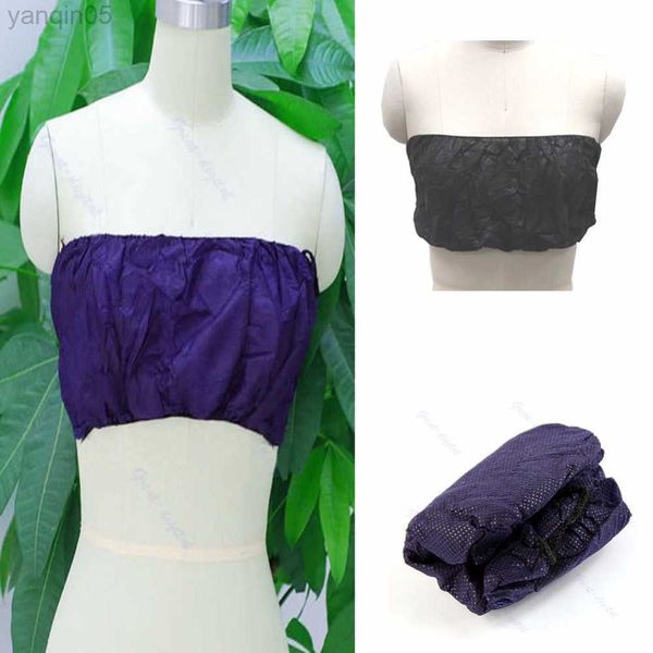 La maternité intime utile 1/10/50 / 100pc de soutien-gorge en tissu non tissé jetable sous-vêtements pour SPA HKD230812