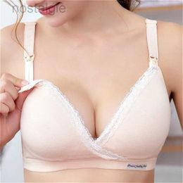 La maternité intime des vêtements de soins infirmiers avec un soutien-gorge allaitement en coton pour les femmes enceintes de grossesse de sommeil mammaire sous-vêtements Soutien gorge d'ajustement D240426