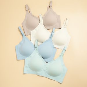 Maternité Intimates Femmes Avant Bouton Ouvert Soutien-Gorge D'allaitement Une Seule Pièce Alimentation Pratique Grossesse Maternité Soutien-Gorge D'allaitement 20221017 E3