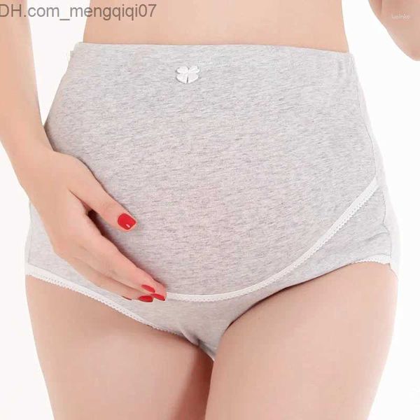 Maternité intimes femmes culottes maternité taille haute réglable ventre protection grossesse slips sous-vêtements pour femmes enceintes bref grande taille Z230801