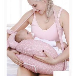 Oreillers de maternité Oreiller d'allaitement pour bébé Né Mtifonction Alimentation d'allaitement Réglable Femme Taille Drop Livraison Enfants Supplie Dhxky