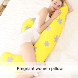 Almohadas de maternidad Dibujos animados Impreso Embarazo Almohada Cuerpo para mujeres embarazadas Calidad Dormir Enfermería Ropa de cama Cojín 230601