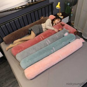 Zwangerschapskussens Schattig lang slapend ondersteuningskussen voor zwanger Comfotable Body Neck Bed Babykussen met gezondheidszorg