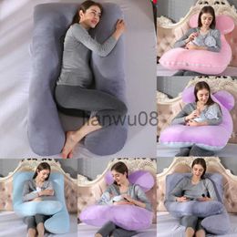 Almohadas de maternidad, almohada de maternidad gigante de cuerpo completo para mujeres embarazadas, cómodo cojín suave para dormir, cuerpo de alta calidad, caliente L2403