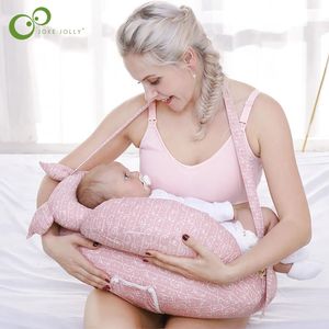 Oreillers de maternité Oreiller d'allaitement multifonctionnel né oreiller d'allaitement coton élastique réglable enceinte en bois taille bébé oreiller DDJ 231123