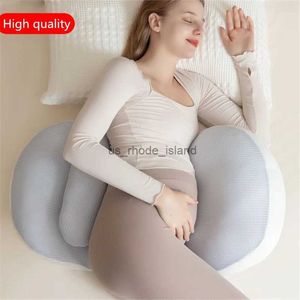 Almohadas de maternidad Almohada de apoyo lumbar para mujeres embarazadas en forma de U durante el embarazo Almohada especial para dormir Almohada de cojín de espalda para madres de maternidad