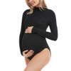 Maternité TEE TEES Bodys de maternité enceinte PO Shoot Short Shirt Shirt Vêtements pour grossesse Femme Basic Tops 221027